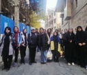 برگزاری اردوی کوه‌پیمایی دارآباد با حضور دانشجویان دختر خوابگاهی