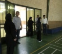بازدید سرپرست اداره کل ورزش و تندرستی دانشگاه تهران از امکانات ورزشی خوابگاه فاطمیه