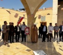 به مناسبت هفته دفاع مقدس؛ آیین غبارروبی مزار شهدای گمنام در کوی دانشگاه تهران برگزار شد