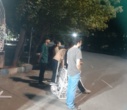 برگزاری مسابقه پنالتی گل‌کوچک در کوی دانشگاه تهران به مناسبت هفته تربیت بدنی