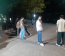 برگزاری مسابقه پنالتی گل‌کوچک در کوی دانشگاه تهران به مناسبت هفته تربیت بدنی