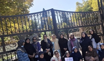 برگزاری اردوی یک‌روزه دانشجویان خوابگاهی دختر در بوستان بهشت مادران