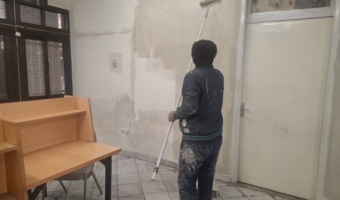 نوسازی و رنگ‌آمیزی فضاهای فرهنگی و ورزشی مجتمع خوابگاهی دخترانه شهید چمران دانشگاه تهران
