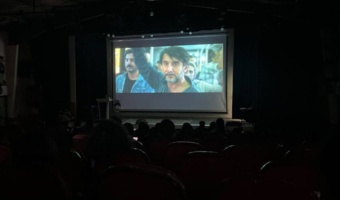 اکران فیلم سینمایی «زیبا صدایم کن» در خوابگاه شهید چمران